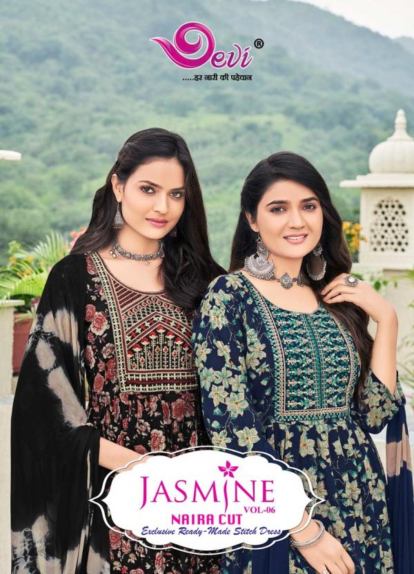 Devi Jasmine Vol-6 – Nyra Cut Kurti With Pant & Dupatta